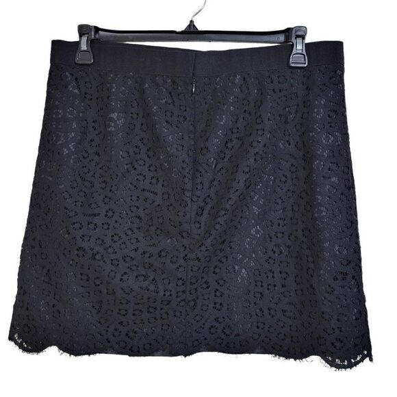 Joe Fresh Mini Black Lace Skirt (Size 14) - Picture 2 of 3